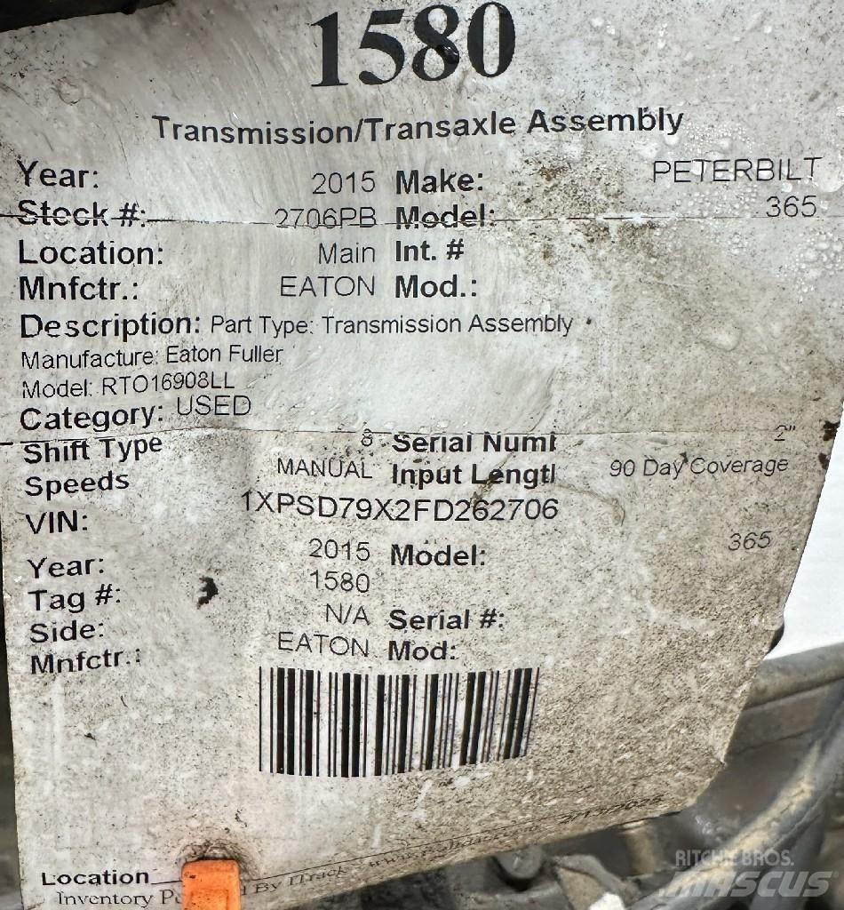 Eaton 367 Převodovky