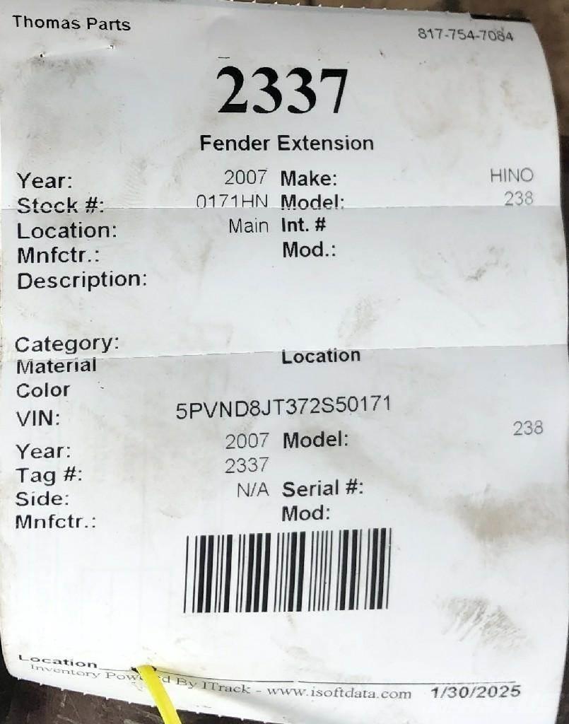 Hino 238 Doprava – ostatní