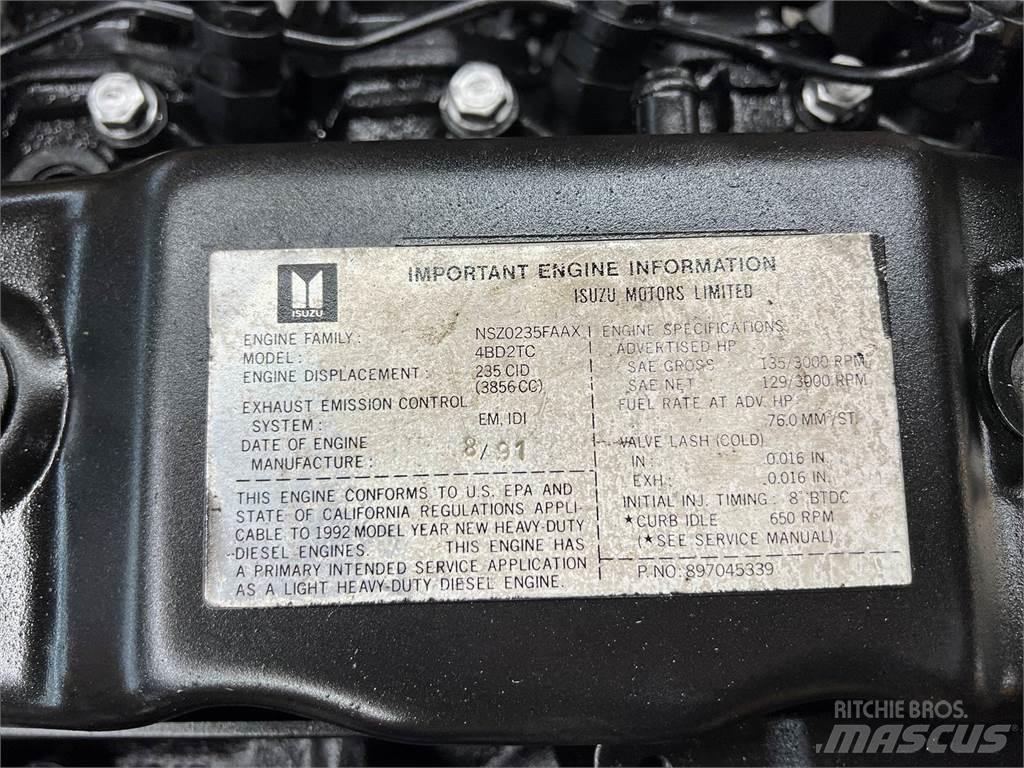 Isuzu 4BD2 Motory