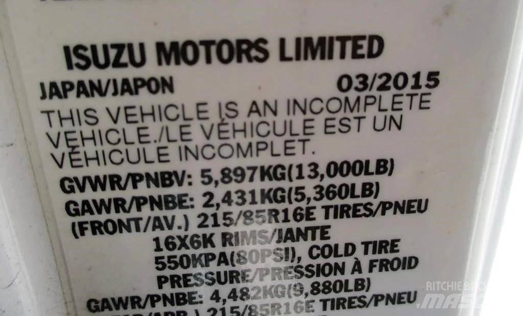 Isuzu NPR Vozy na dřevní štěpku