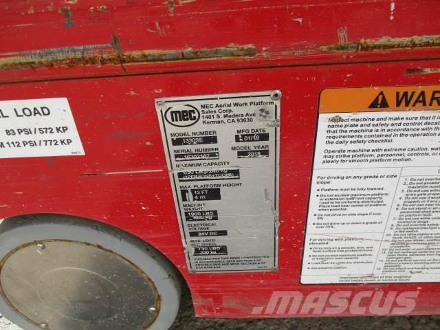 MEC 1330SE Nůžková zvedací plošina