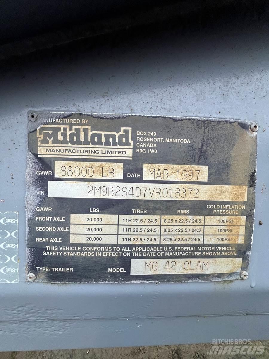 Midland  Sklápěcí přívěsy