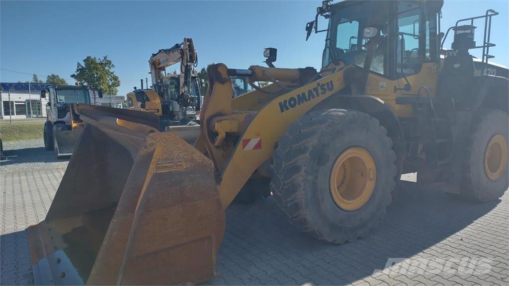 Komatsu WA 470-8 Kolové nakladače
