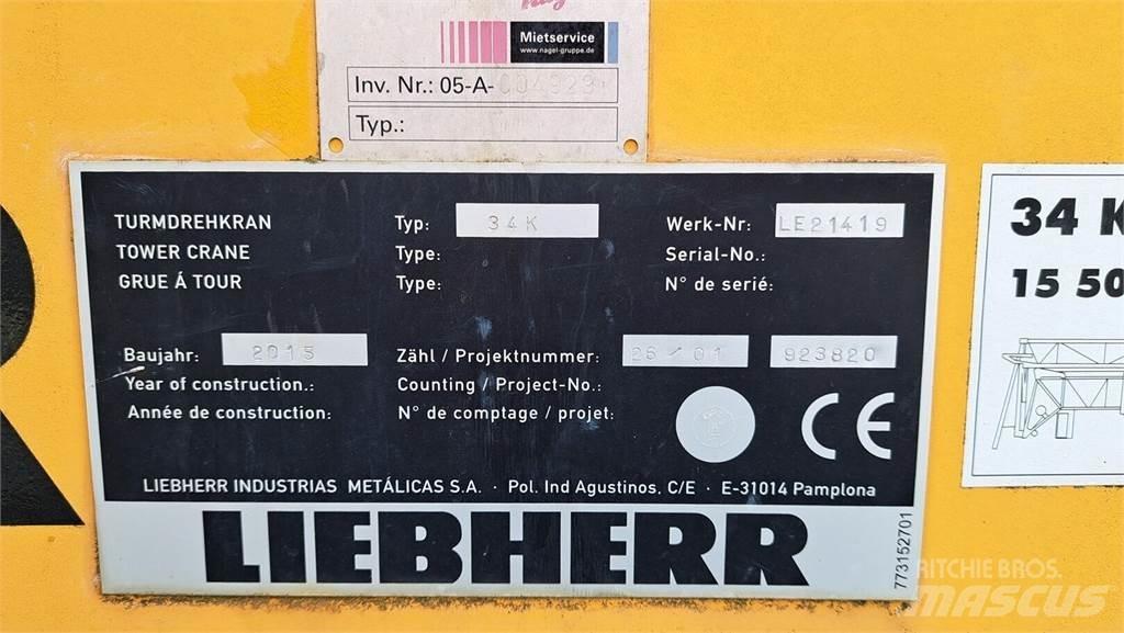 Liebherr 34 K Stavebnictví - ostatní