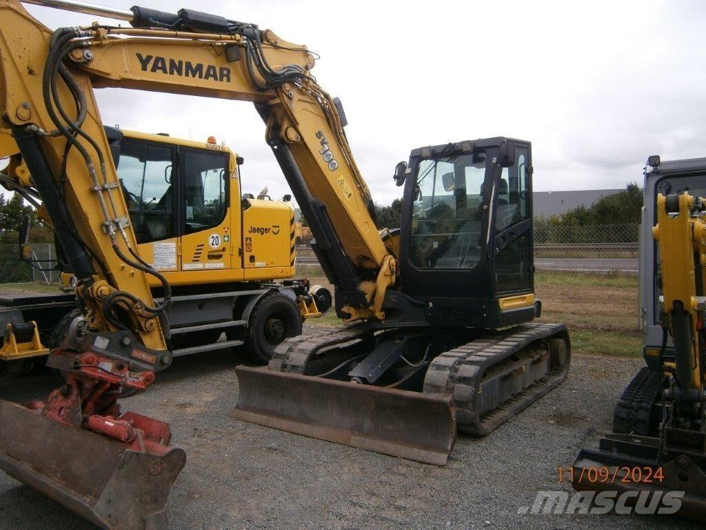 Yanmar SV 100-2PB Pásová rýpadla