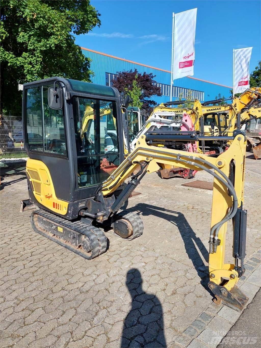 Yanmar SV16 Pásová rýpadla