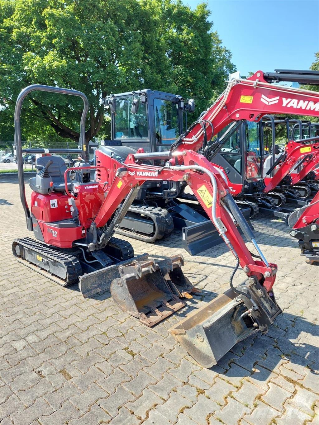 Yanmar Vio 12 Pásová rýpadla