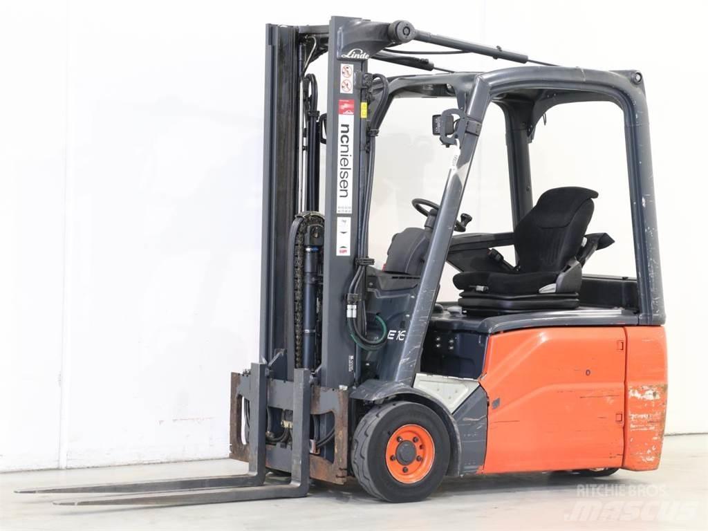 Linde E16/386-01 Akumulátorové vozíky