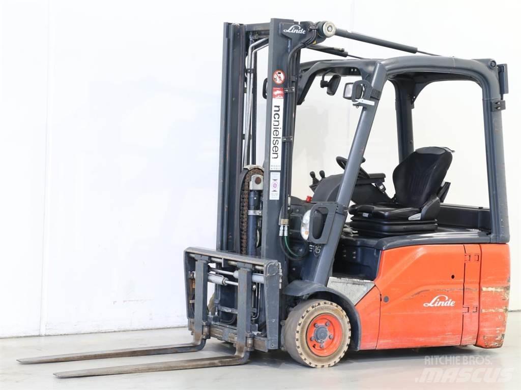 Linde E16/386-01 Akumulátorové vozíky