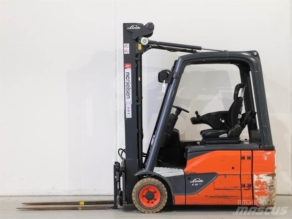 Linde E16/386-02 Akumulátorové vozíky