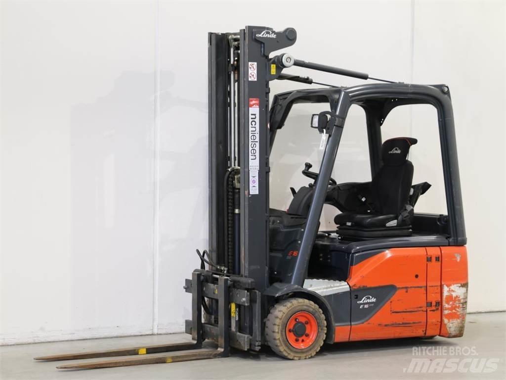 Linde E16/386-02 Akumulátorové vozíky