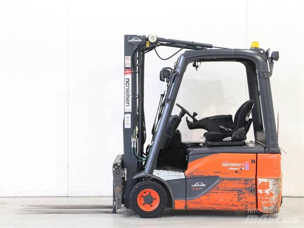 Linde E16/386-02 EVO Akumulátorové vozíky
