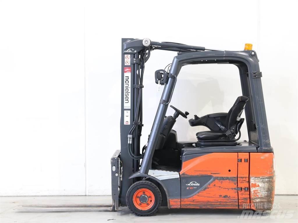 Linde E16/386-02 EVO Akumulátorové vozíky