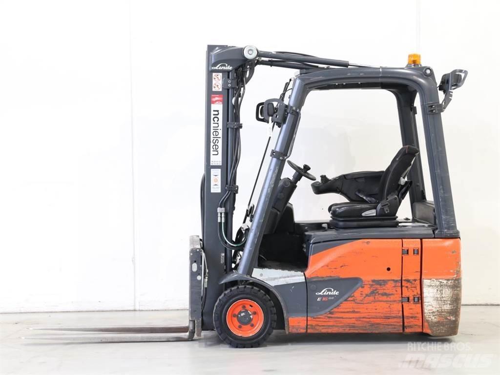 Linde E16/386-02 EVO Akumulátorové vozíky