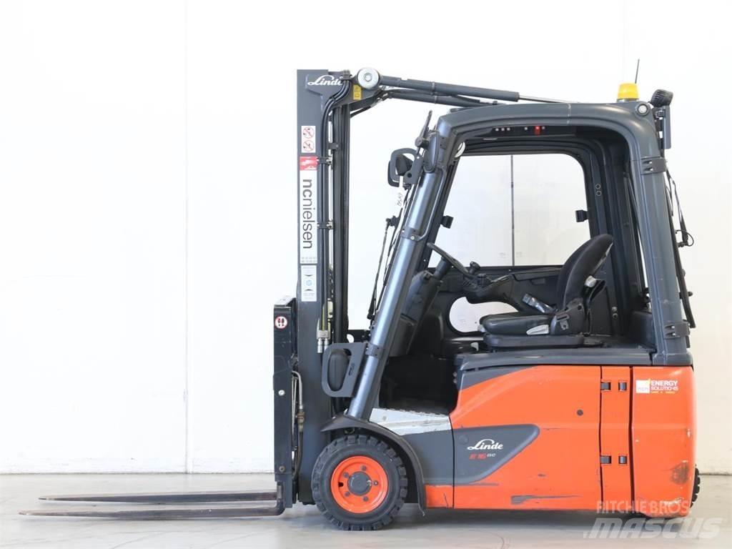 Linde E16/386-02 EVO Akumulátorové vozíky