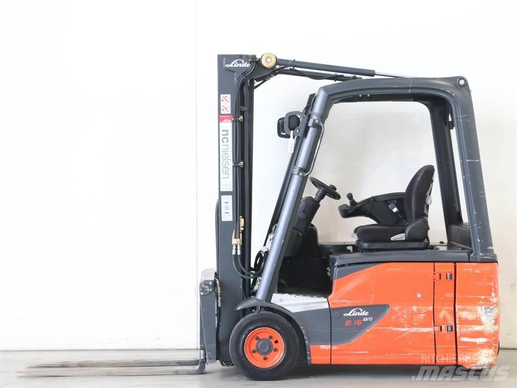 Linde E16/386-02 EVO Akumulátorové vozíky