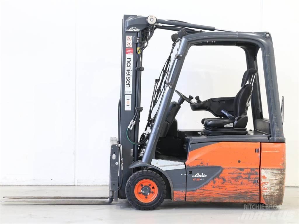 Linde E16 EVO/386-02 Akumulátorové vozíky