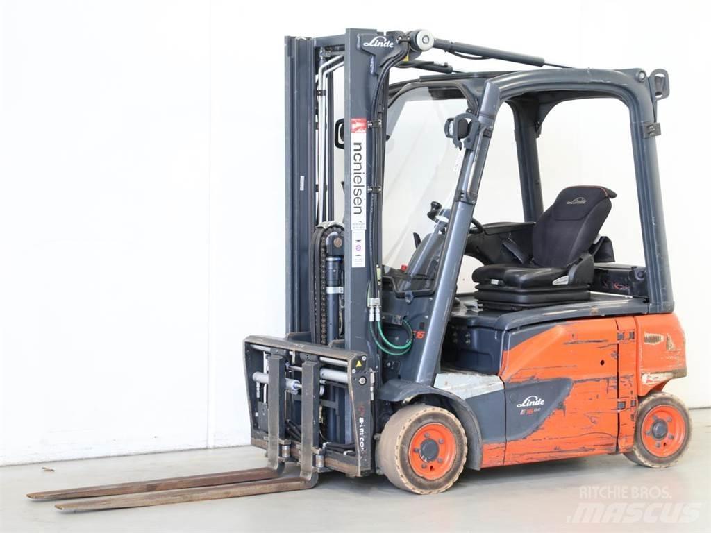 Linde E16P/386-02 Akumulátorové vozíky