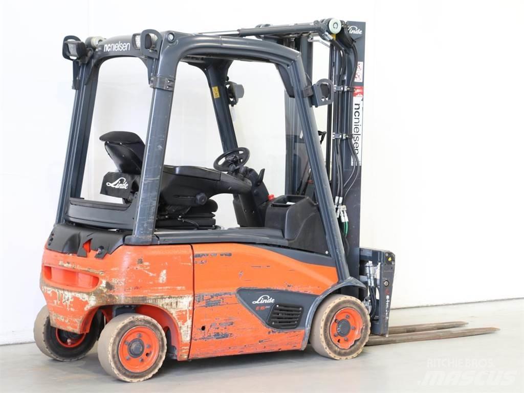 Linde E16P/386-02 Akumulátorové vozíky