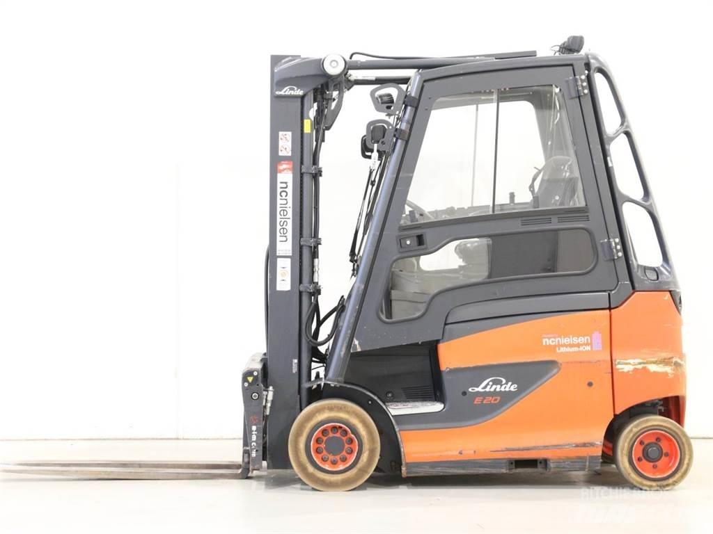 Linde E20/600H/387 Akumulátorové vozíky