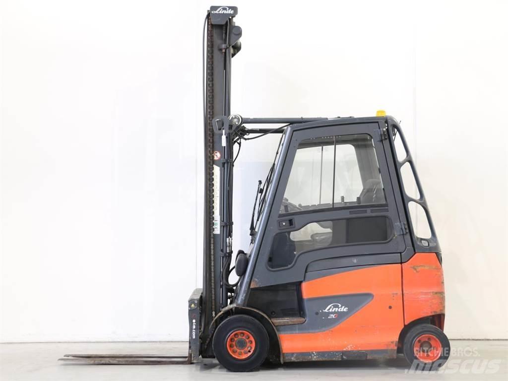 Linde E20/600H/387 Akumulátorové vozíky
