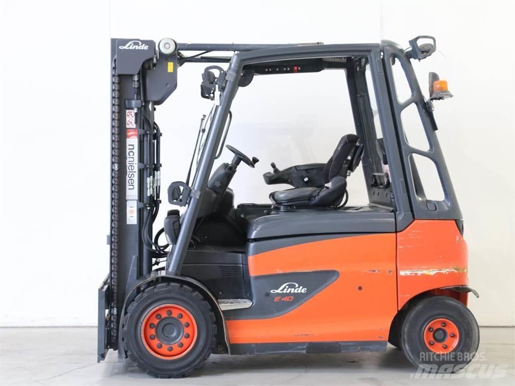 Linde E40/600H/388 Akumulátorové vozíky
