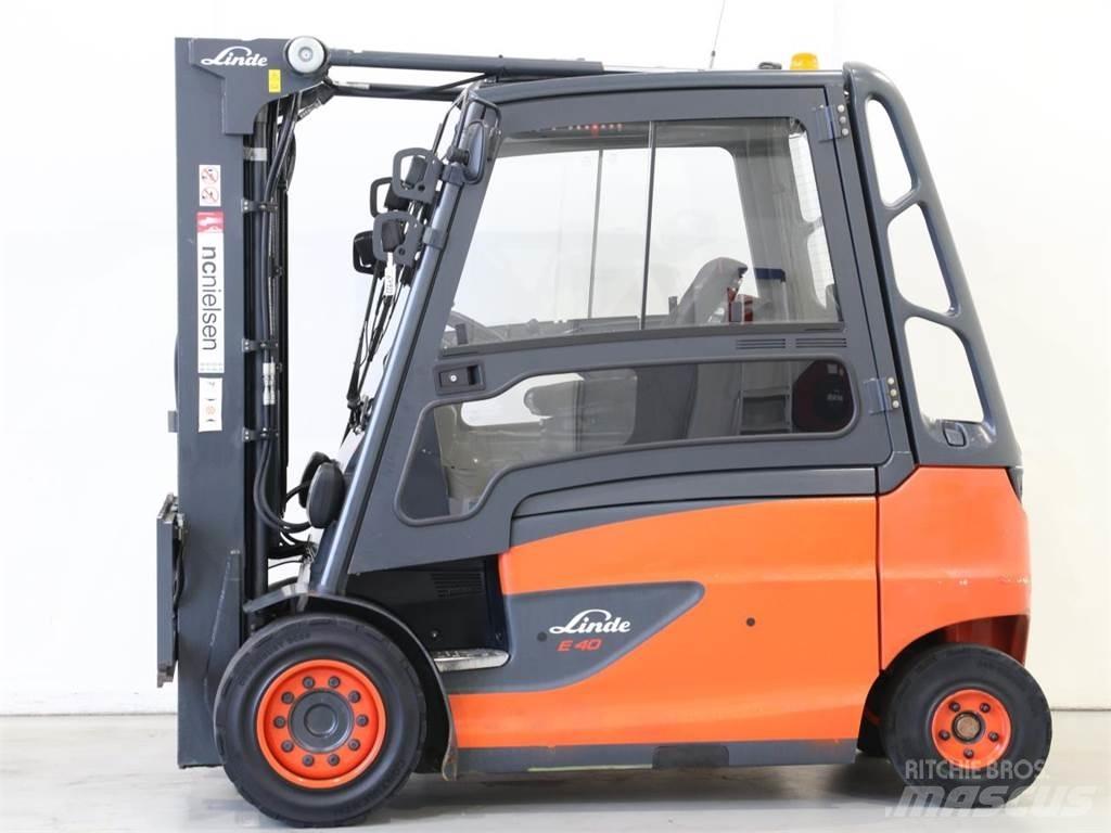 Linde E40/600HL/388 Akumulátorové vozíky