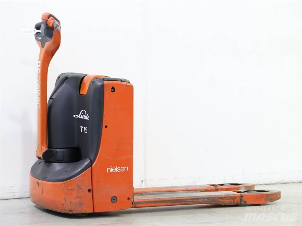 Linde T16/1152-00 Ručně vedené vysokozdvižné vozíky