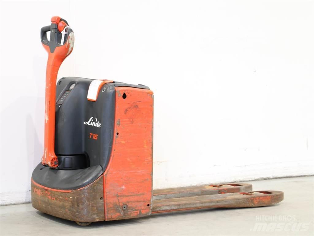 Linde T16/1152-00 Ručně vedené vysokozdvižné vozíky