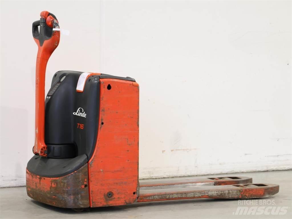 Linde T16/1152-00 Ručně vedené vysokozdvižné vozíky