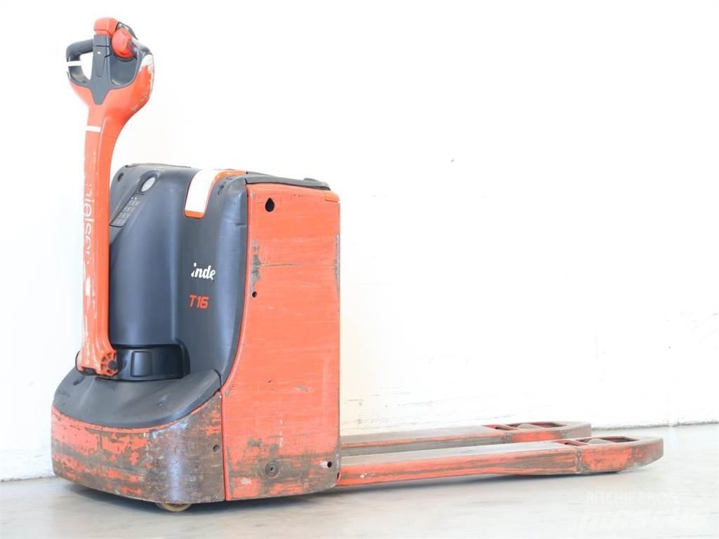 Linde T16/1152-00 Ručně vedené vysokozdvižné vozíky