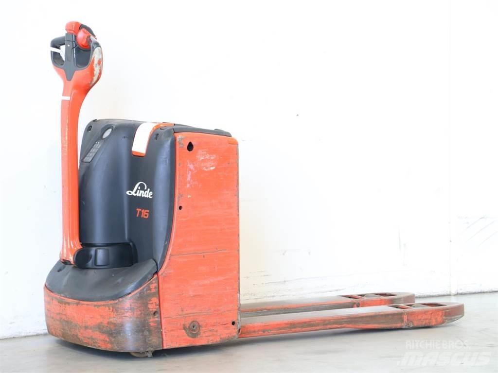 Linde T16/1152-00 Ručně vedené vysokozdvižné vozíky