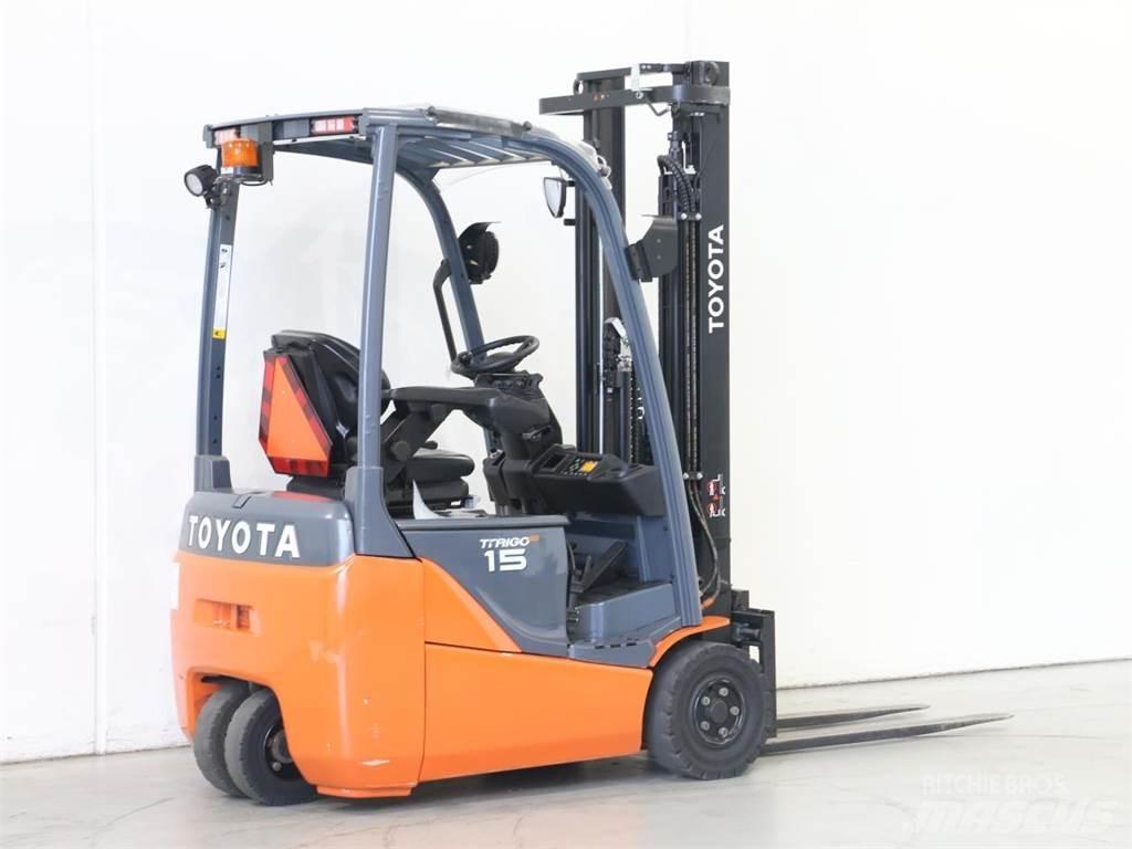 Toyota 8FBE15T Akumulátorové vozíky