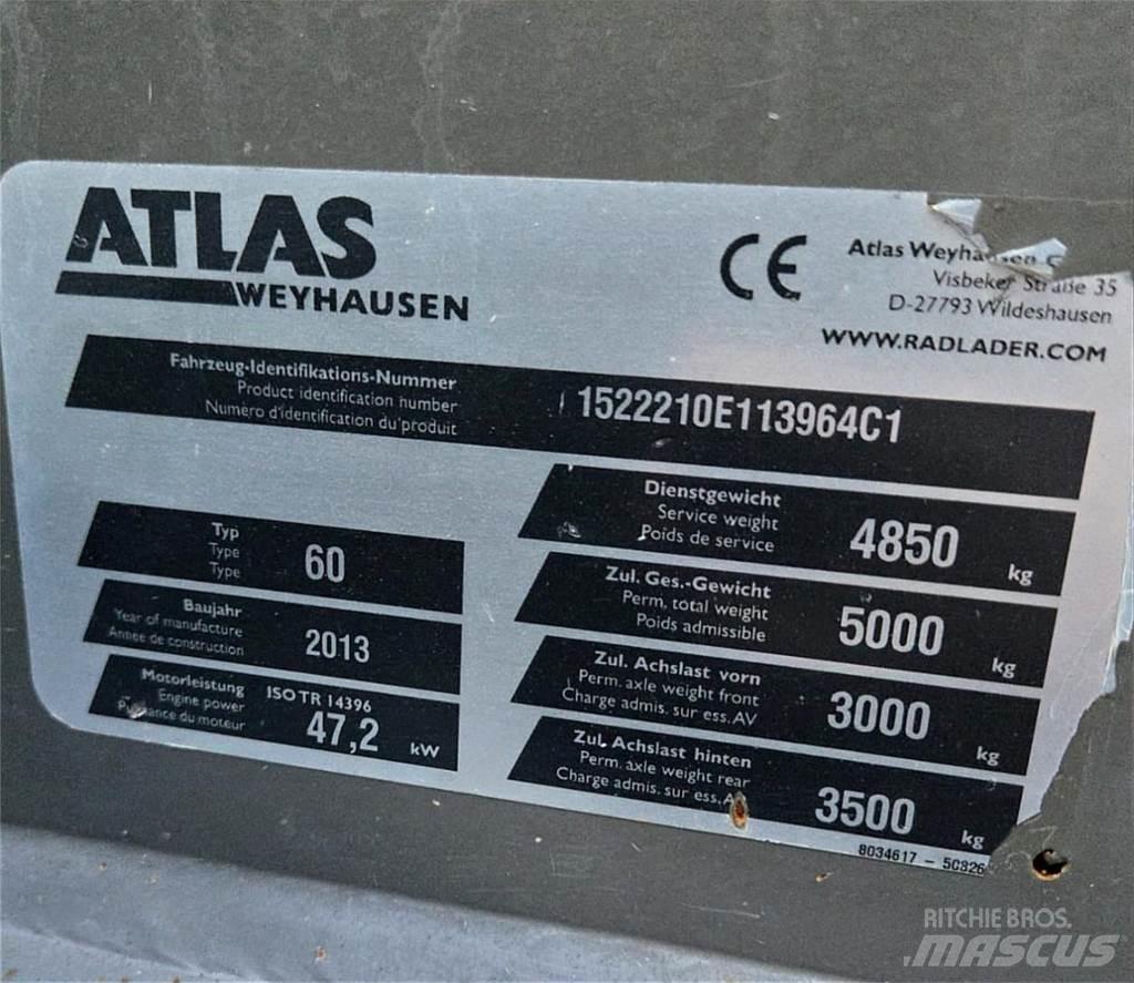 Atlas AR60 Kolové nakladače