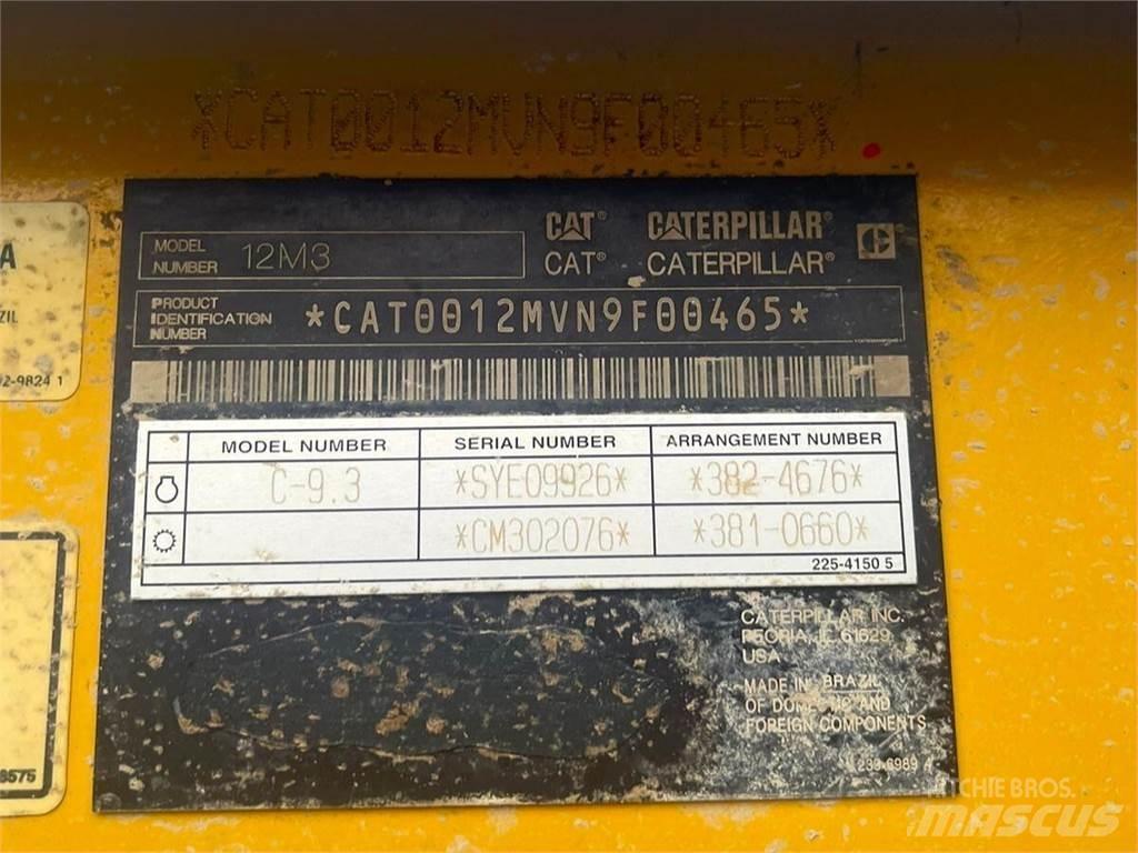CAT 12M3 Grejdry