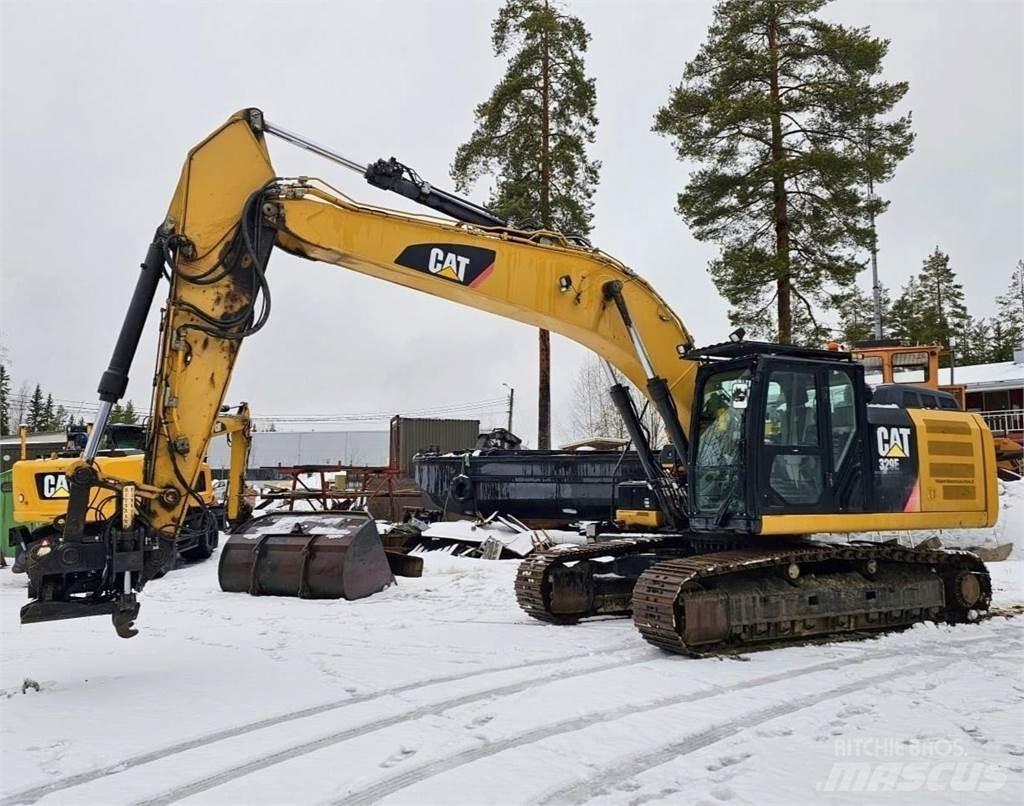 CAT 329E Pásová rýpadla