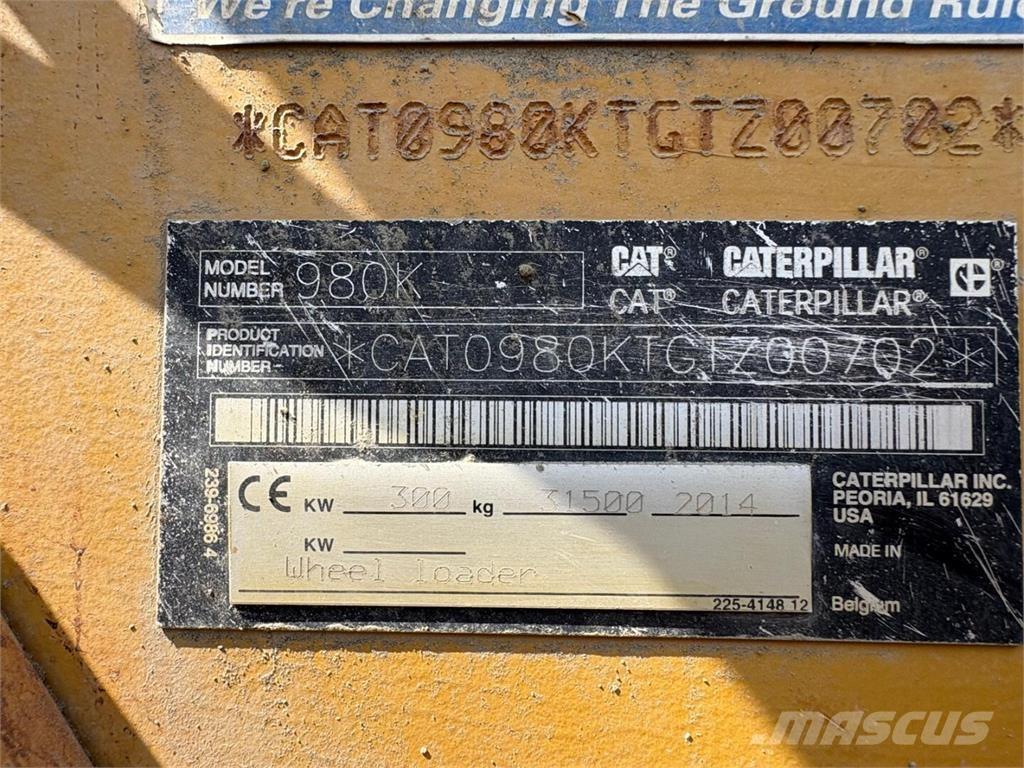 CAT 980 K Kolové nakladače