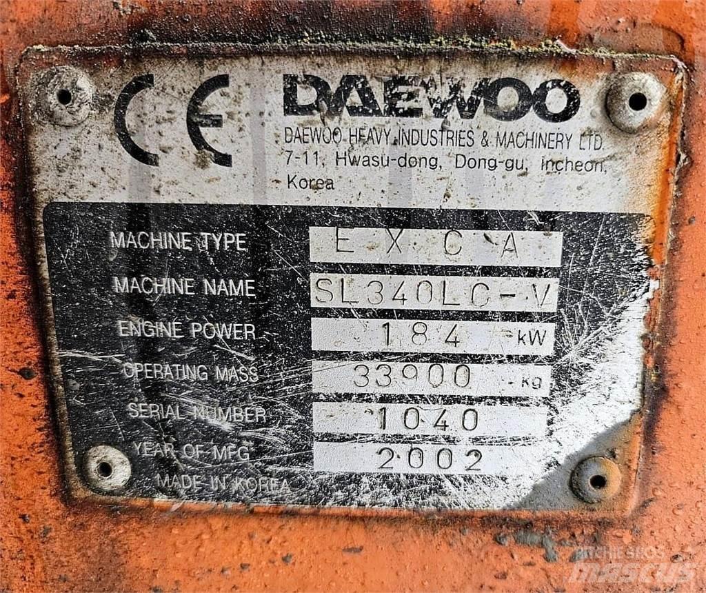 Daewoo SL340LC-V Pásová rýpadla
