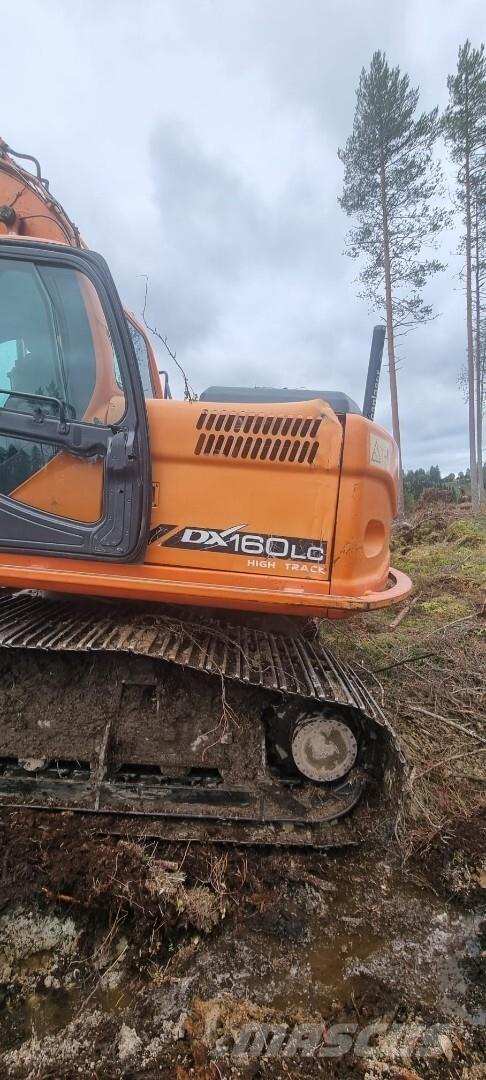 Doosan 160 LC Pásová rýpadla