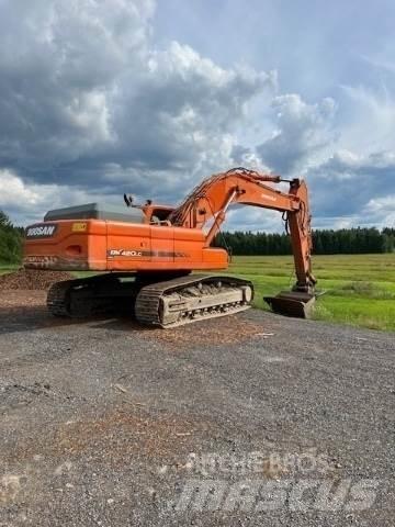 Doosan DX420LC Pásová rýpadla