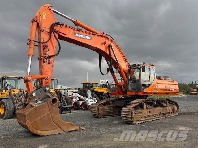 Doosan DX480LC Pásová rýpadla