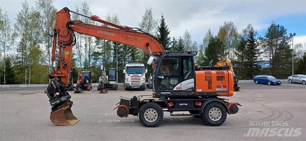 Hitachi ZX190W-6 Kolová rýpadla