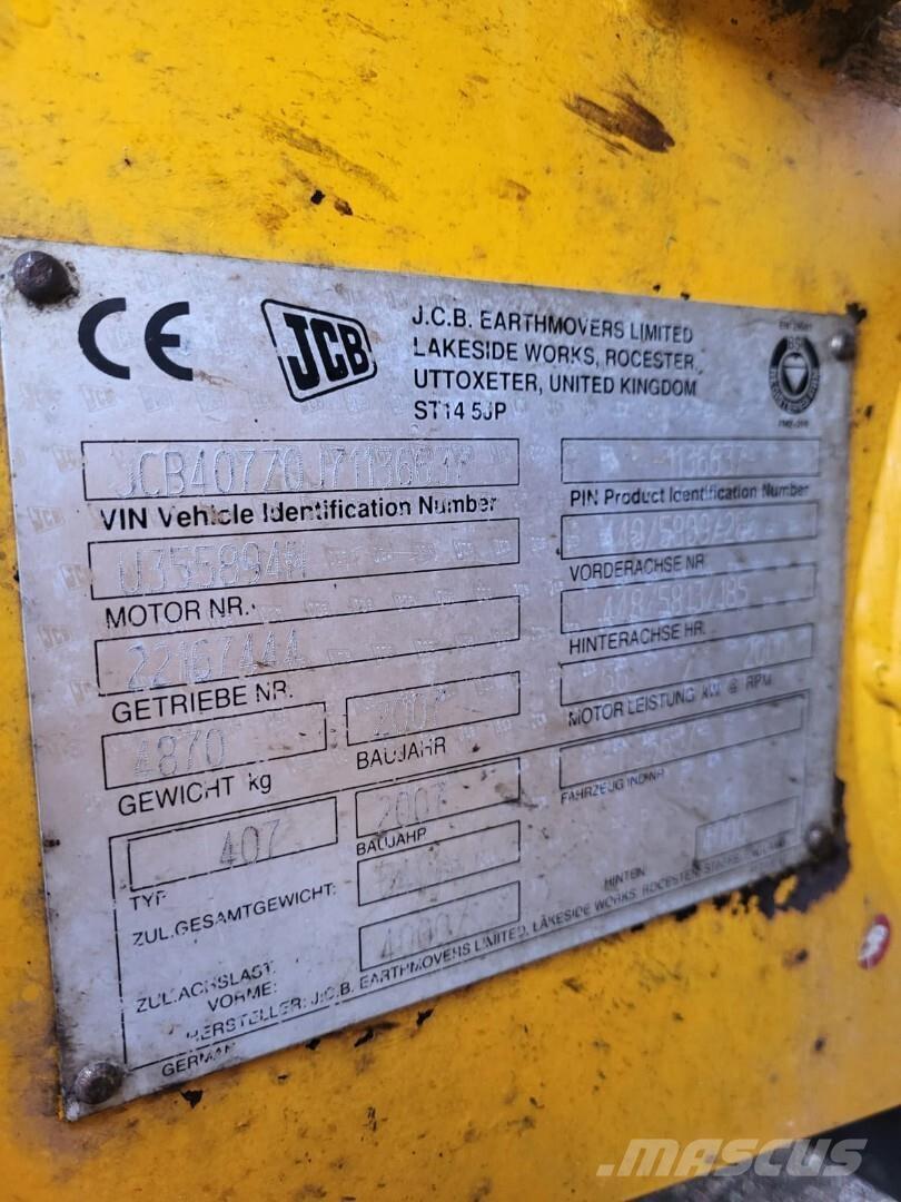 JCB 407 ZX Super Kolové nakladače