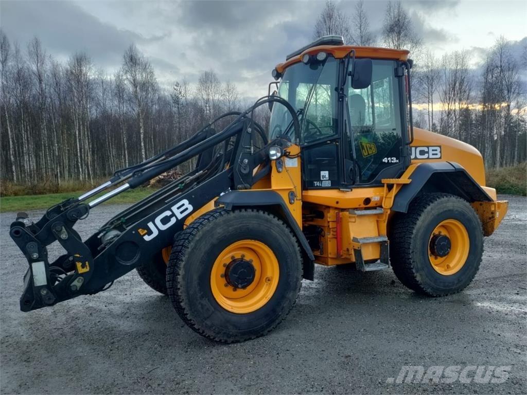 JCB 413 K T4 Kolové nakladače
