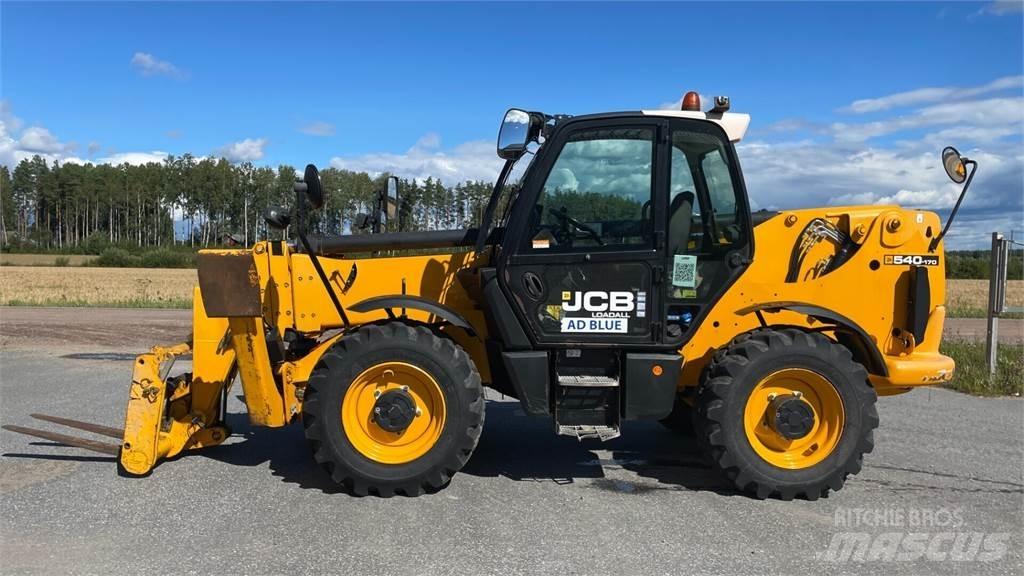 JCB 540-170 Teleskopické manipulátory