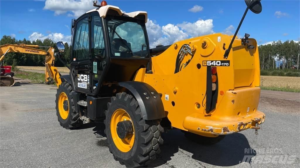 JCB 540-170 Teleskopické manipulátory