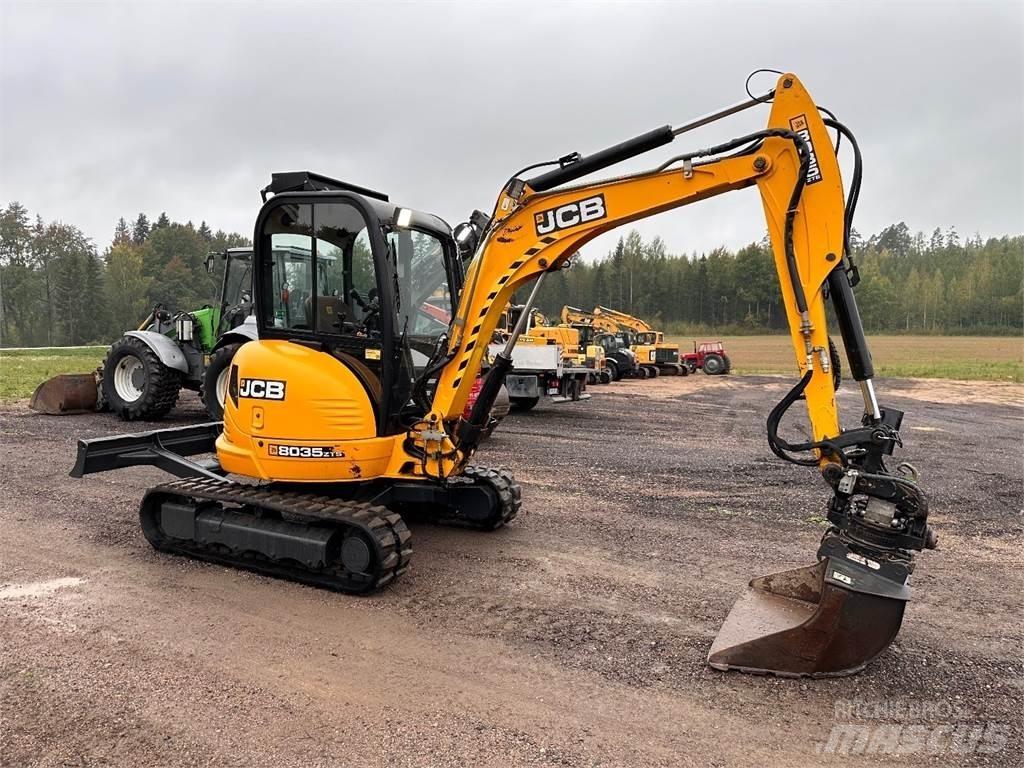 JCB 8035 ZTS Mini rýpadla < 7t