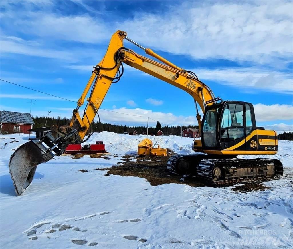 JCB JS130 Pásová rýpadla