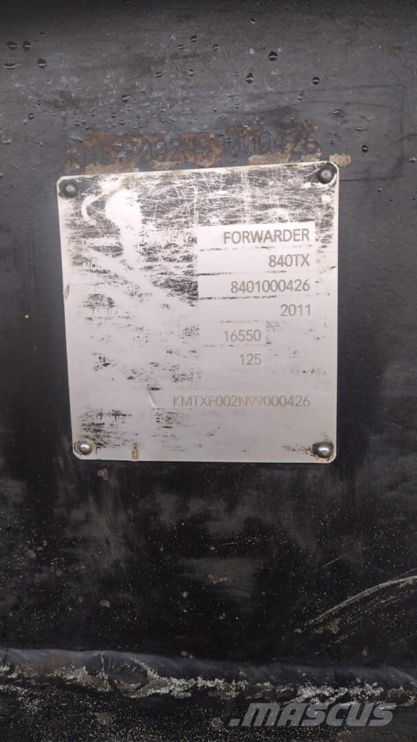 Komatsu 840 TX Vyvážecí traktory