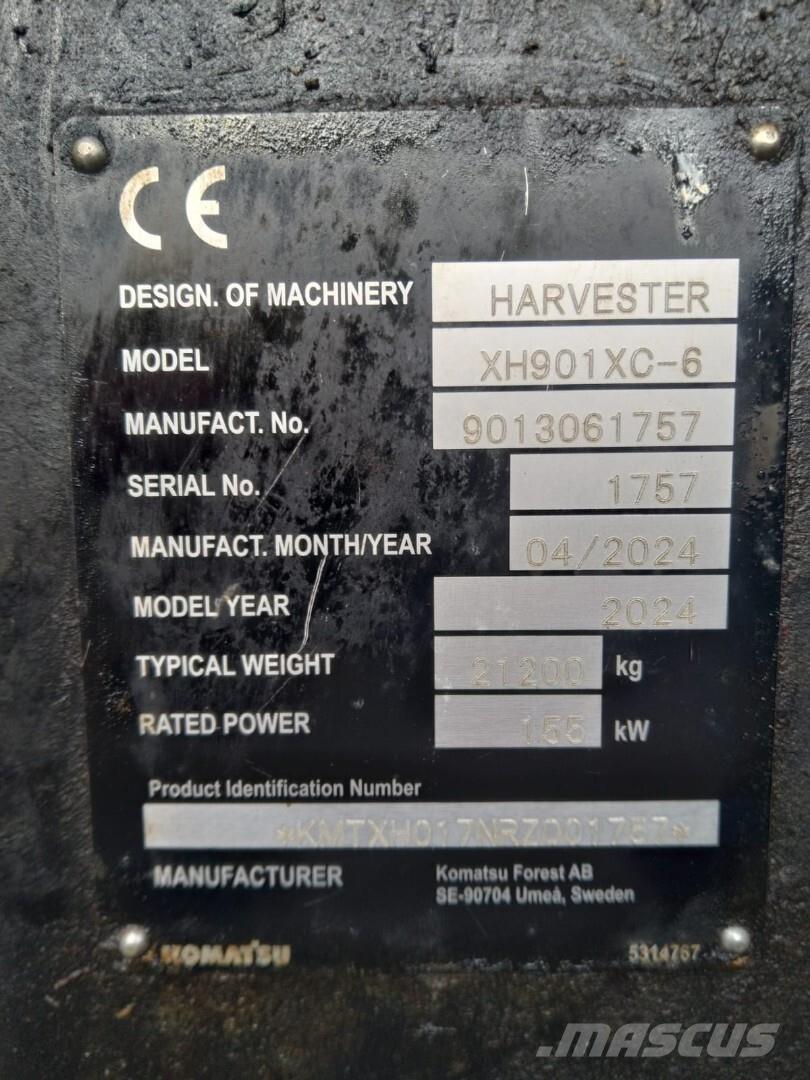 Komatsu 901 XC Harvestory